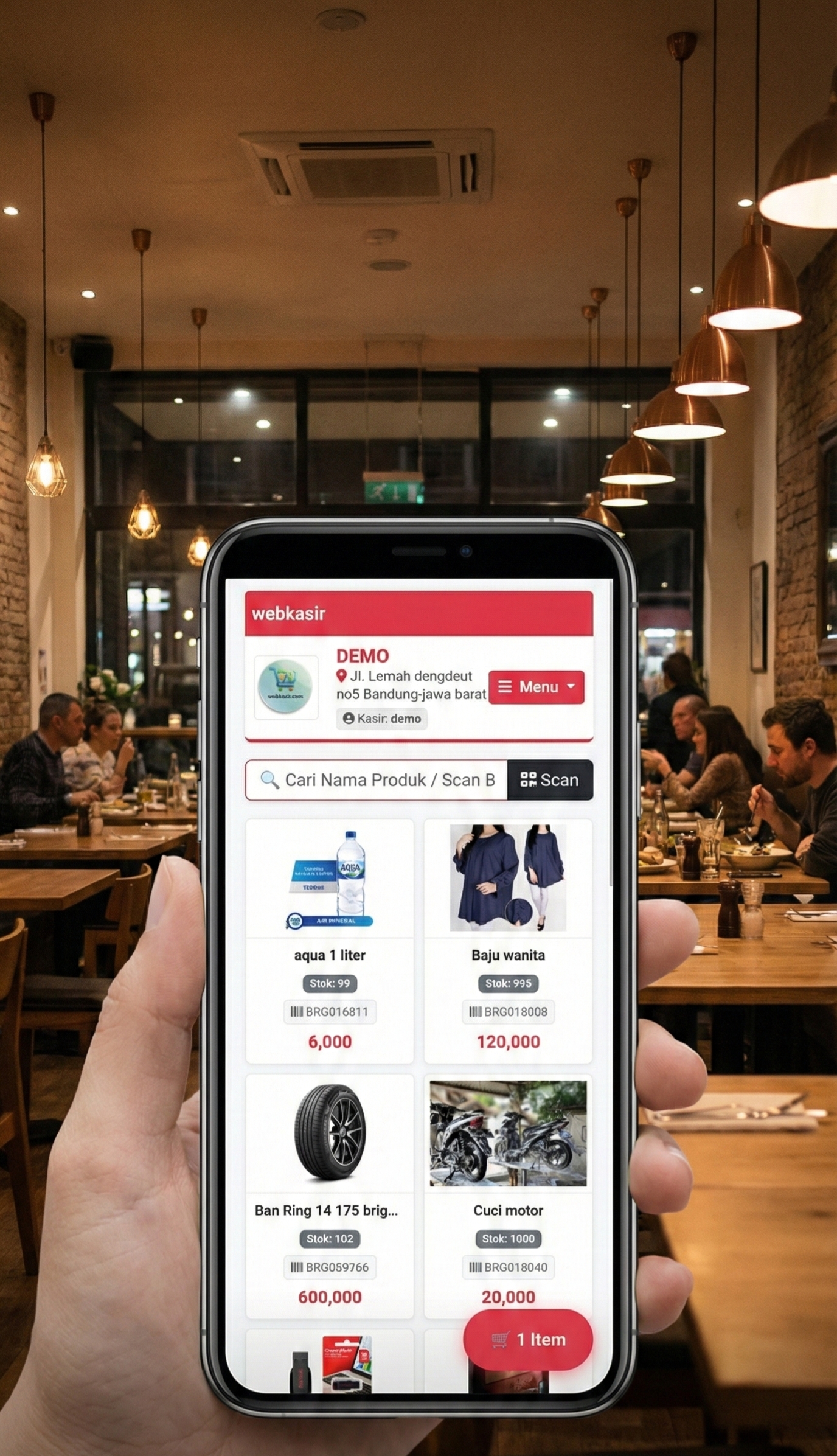 Solusi kasir anti bangkrut